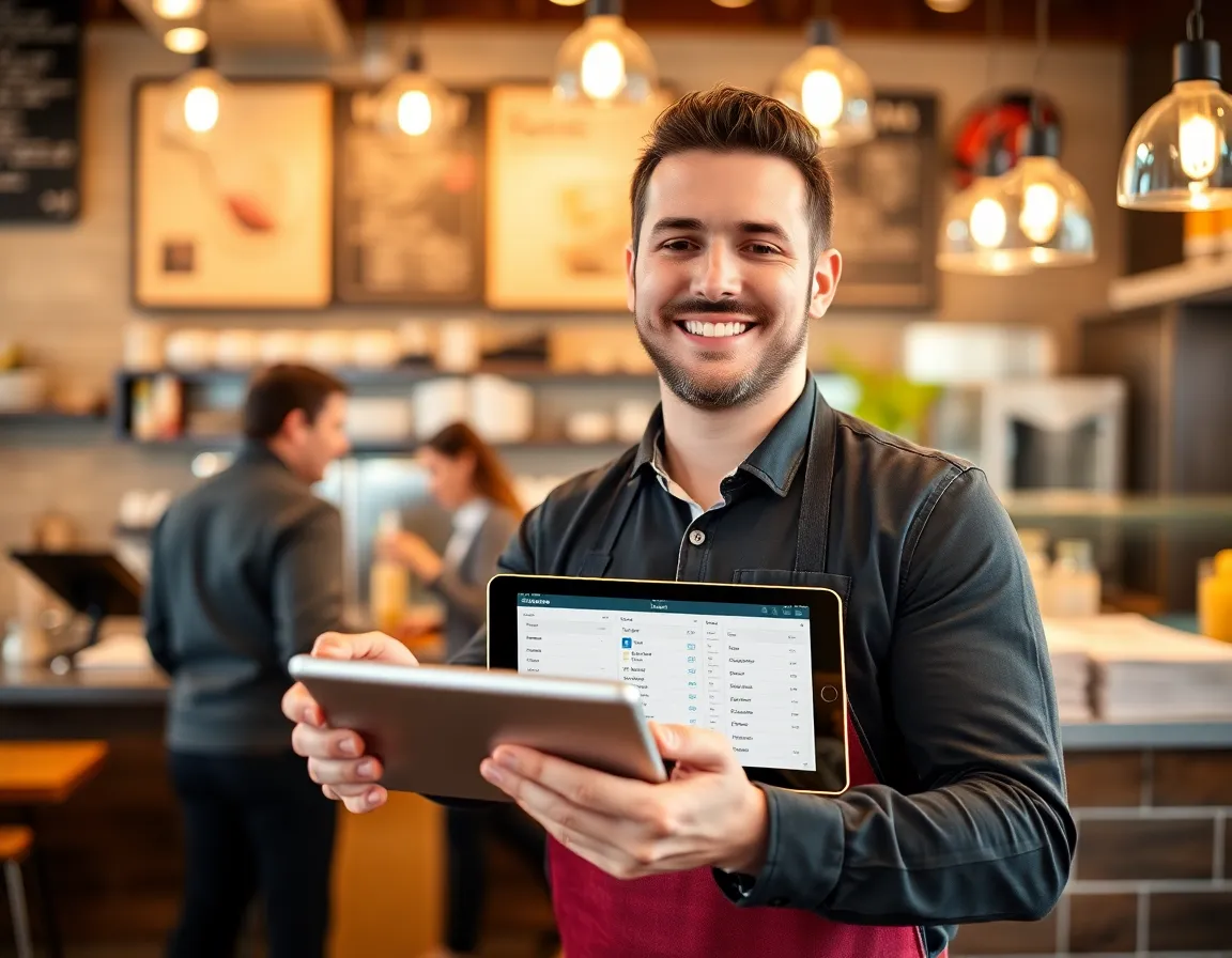 餐厅老板使用TS智慧点餐系统