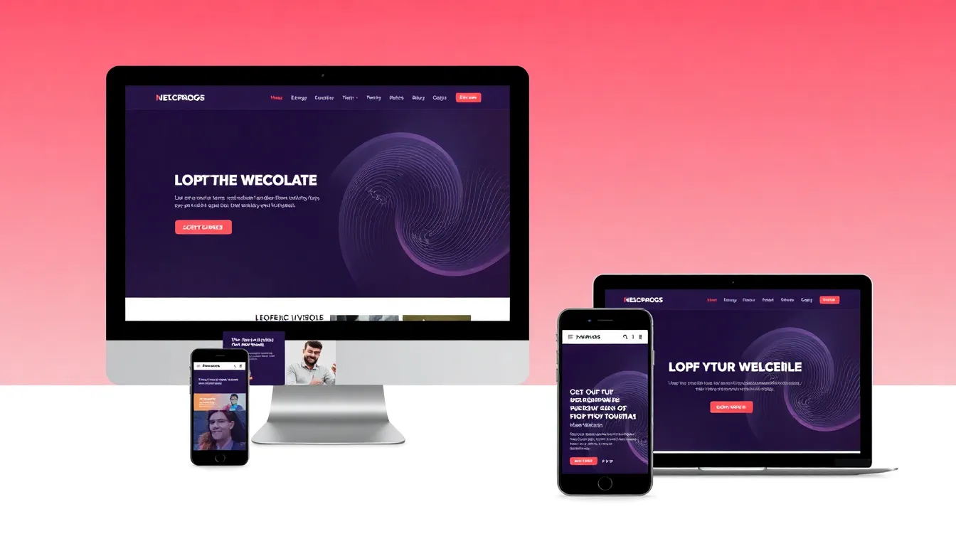 Web design and development showcase