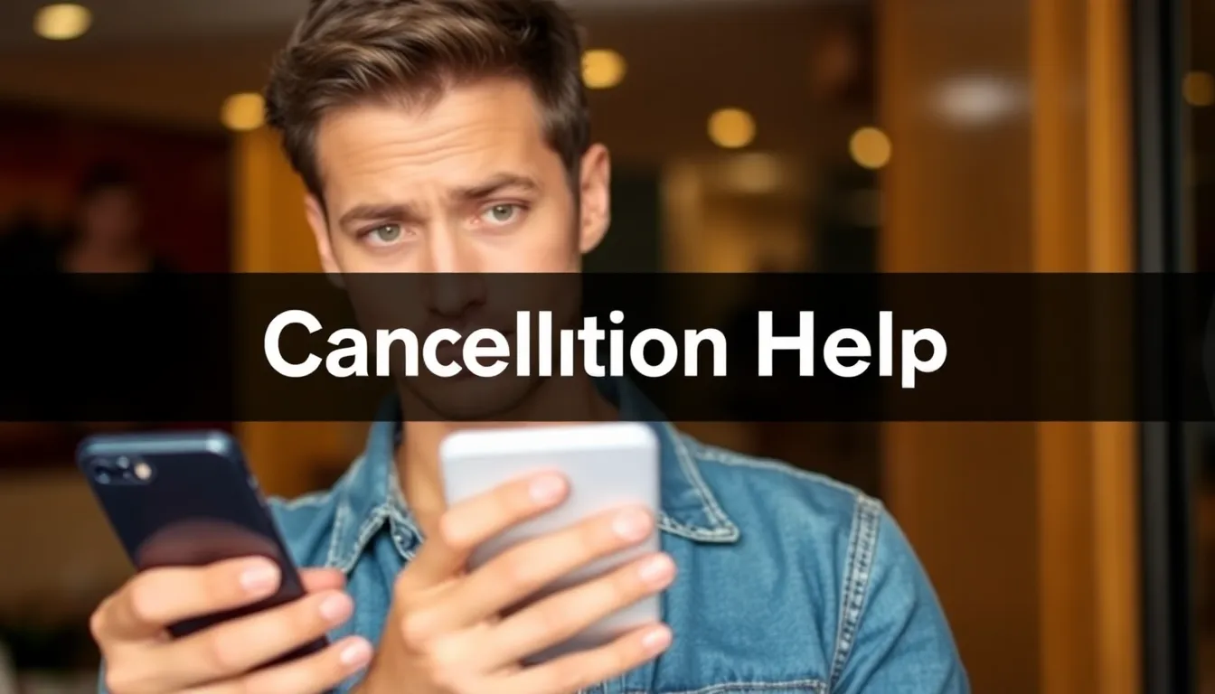 Ticket Cancellation Help