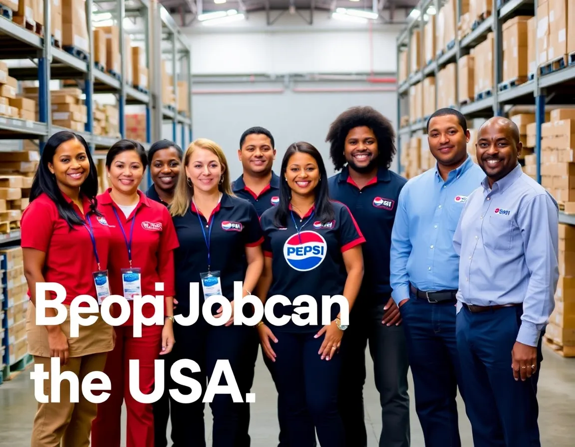 Pepsi Job Opportunities USA