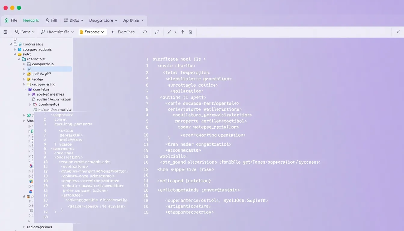 Outil IA génération de code
