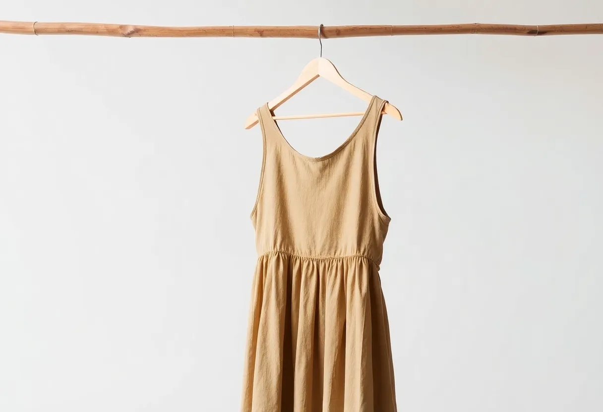 Organic Cotton Midi Dress