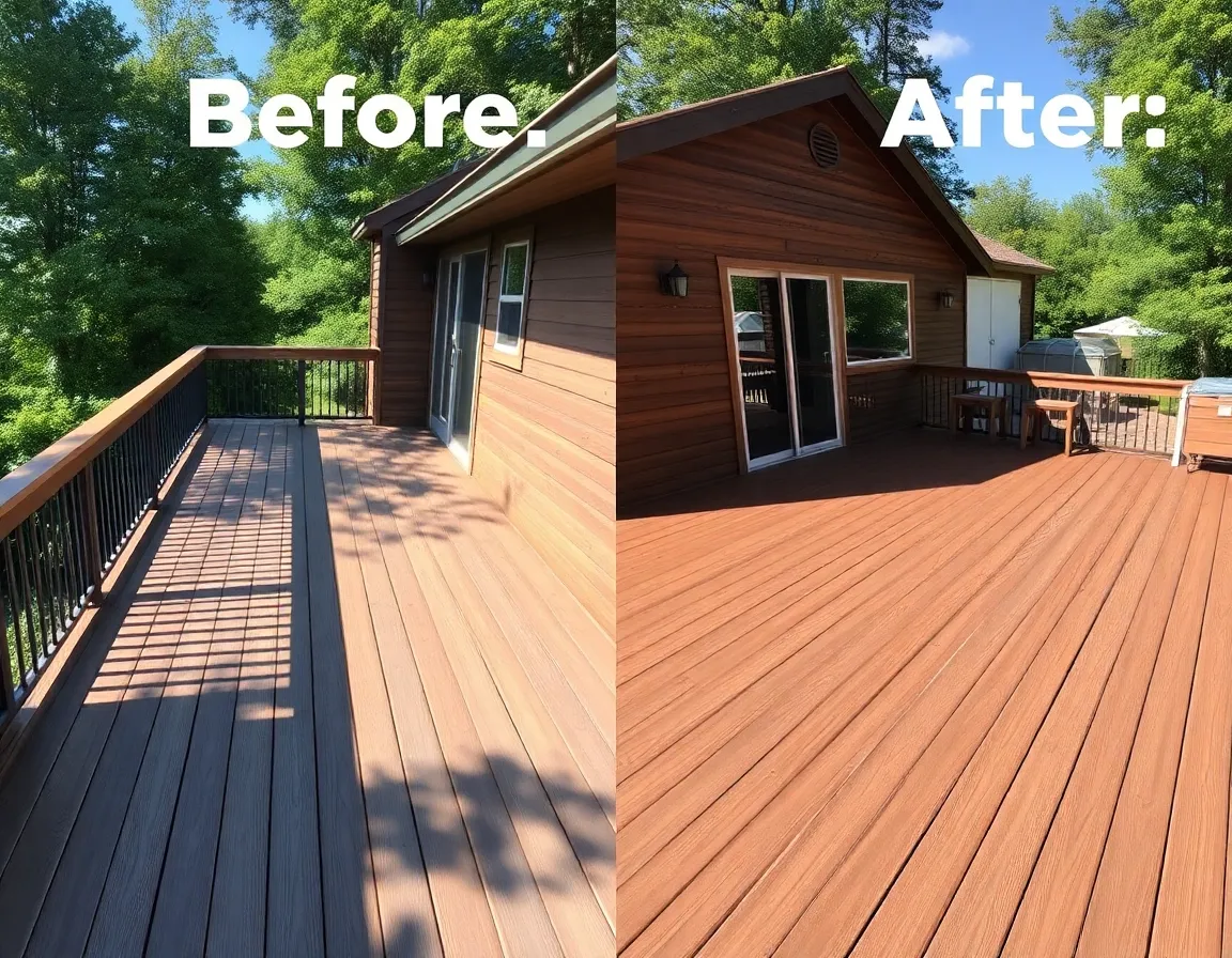 Deck renovation project