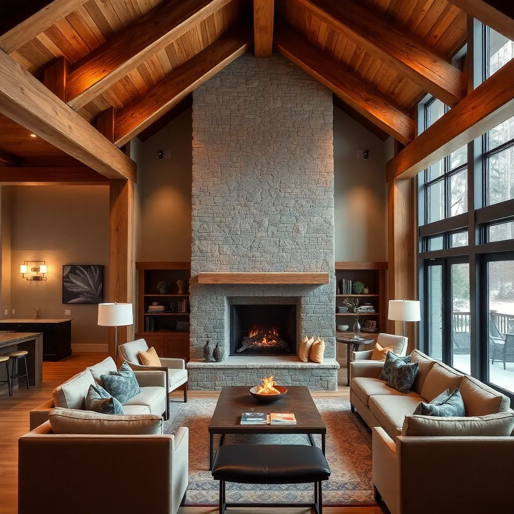 Elegant living room interior