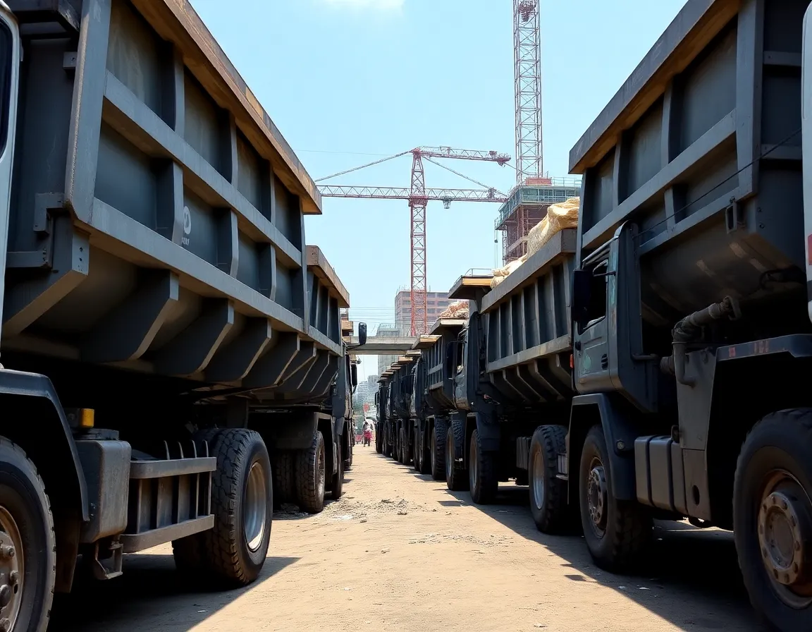 Adhwa delivery trucks