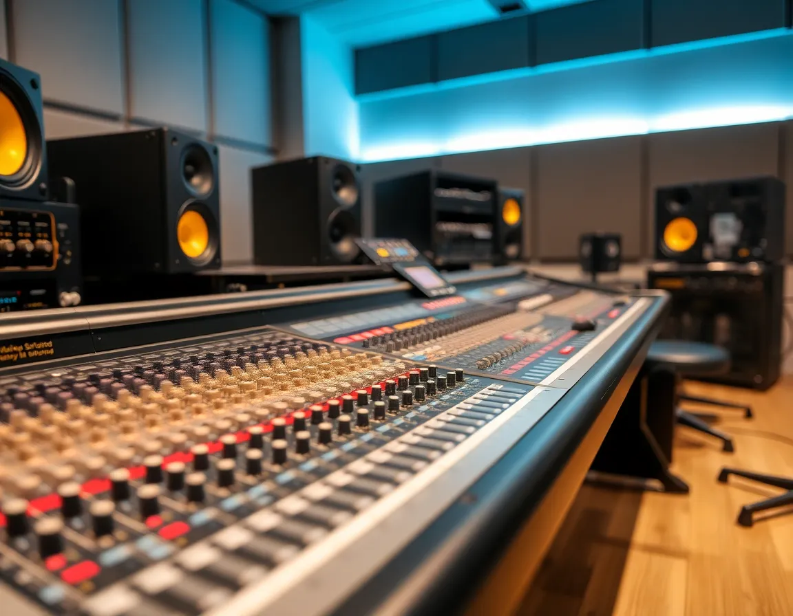 Professional studio equipment at Soul Entertainment