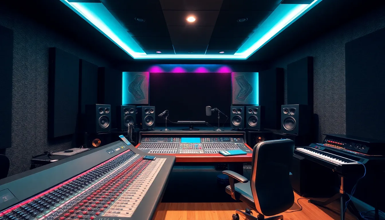 Soul Entertainment main recording studio