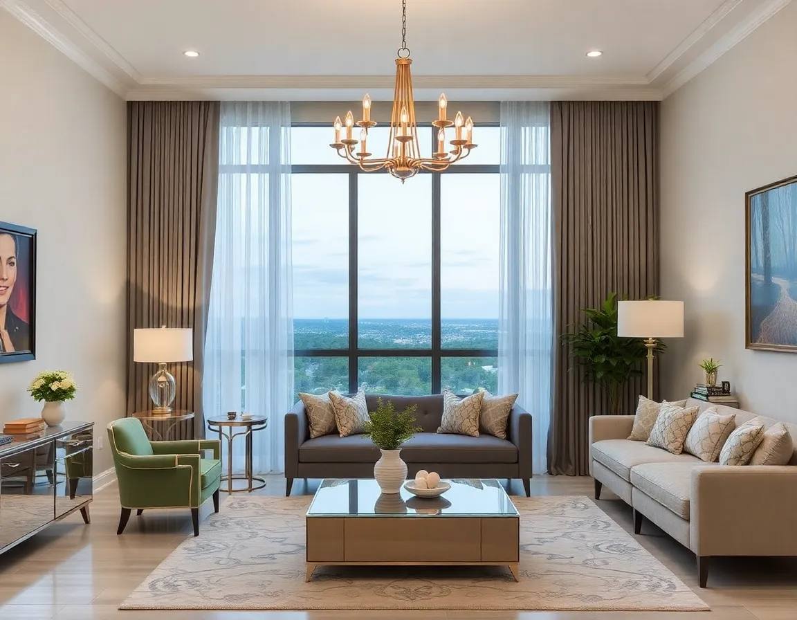 Elegant home interior with premium furnishing