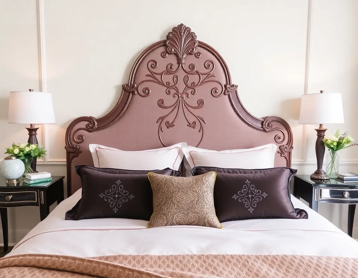 Bed headrest designs