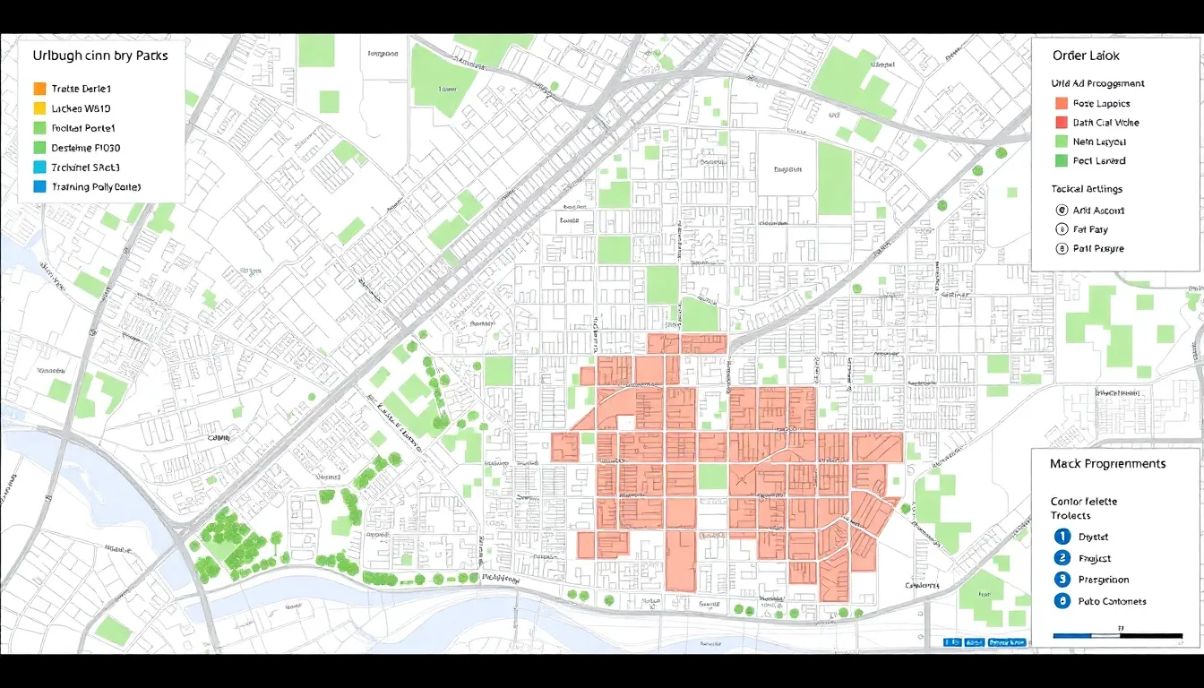 Urban planning mapping project