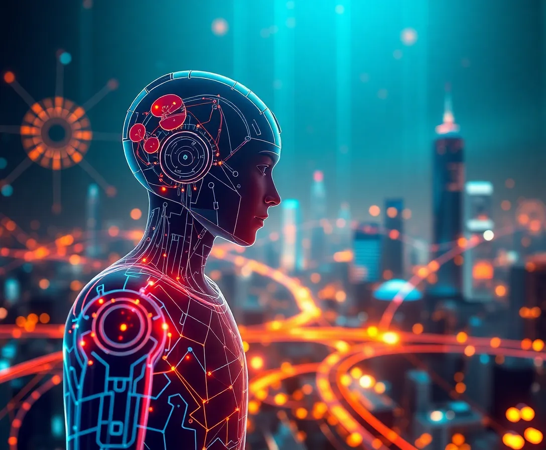 AI technology visualization